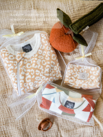 Ползунки Mjölk Caramel Flowers на широком поясе