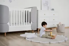 Кровать-трансформер Ellipse Kidi Soft Серая