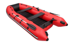Таймень LX 3600 НДНД красный-черный (Лодка ПВХ)