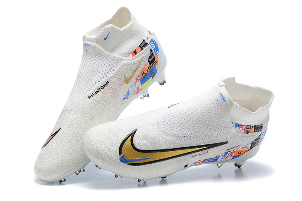 Бутсы Nike Phantom GX Elite FG (Белый)