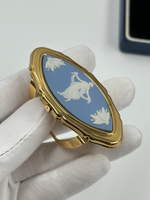 Набор из зеркала и футляра для помады Wedgwood by Stratton