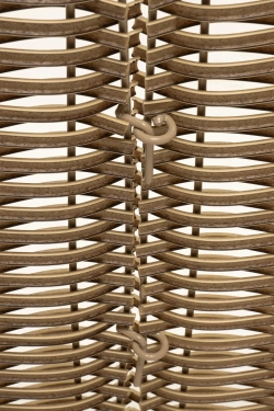 Корзина под елку Премиум Царская Лоза 87 см., разборная, чайное дерево, ЕлкиТорг (87-221)