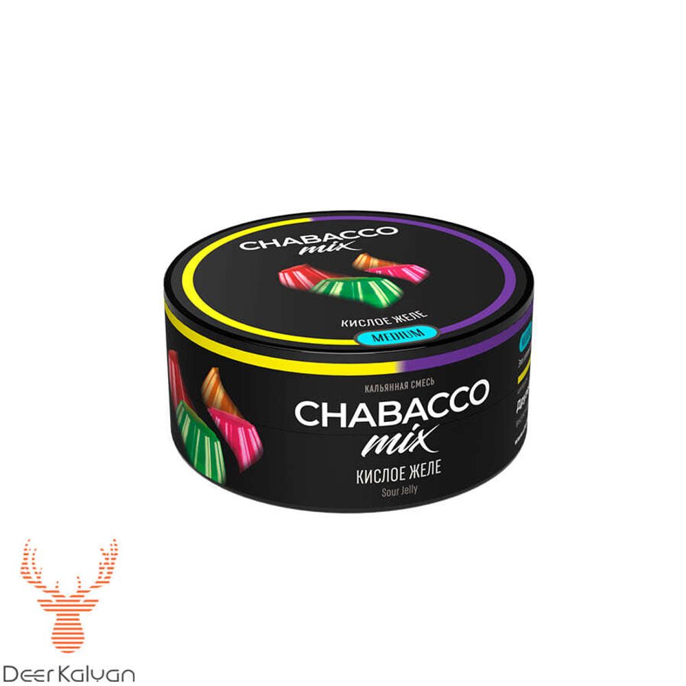 [М] Chabacco &quot;Sour Jelly&quot; (Кислое Желе) Medium 25 гр.