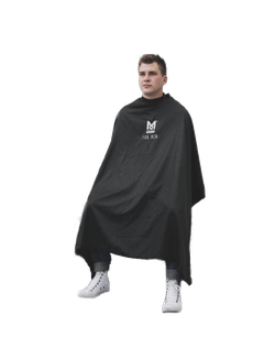 Пеньюар парикмахерский Moser Pinstripe Black (0092-0145)