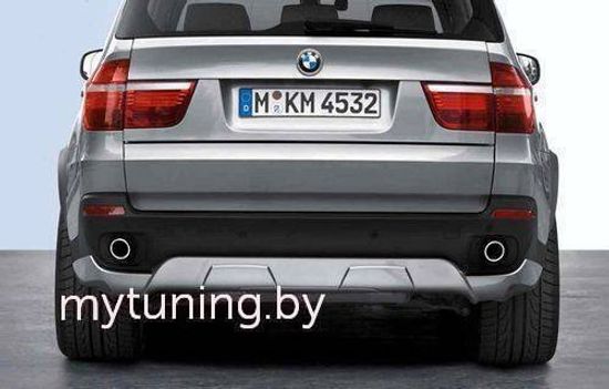 Накладка заднего бампера AERO для BMW X5 E70