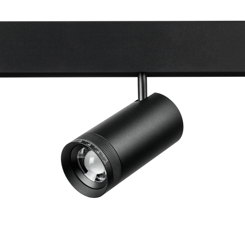 209047 Светильник 48V для трека UNO LED 12W 1000LM 10-55G ЧЕРНЫЙ МАТОВЫЙ 4000K