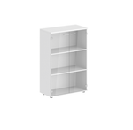 Шкаф средний со стеклом SG.803.WH.GL СИГМА (SIGMA)