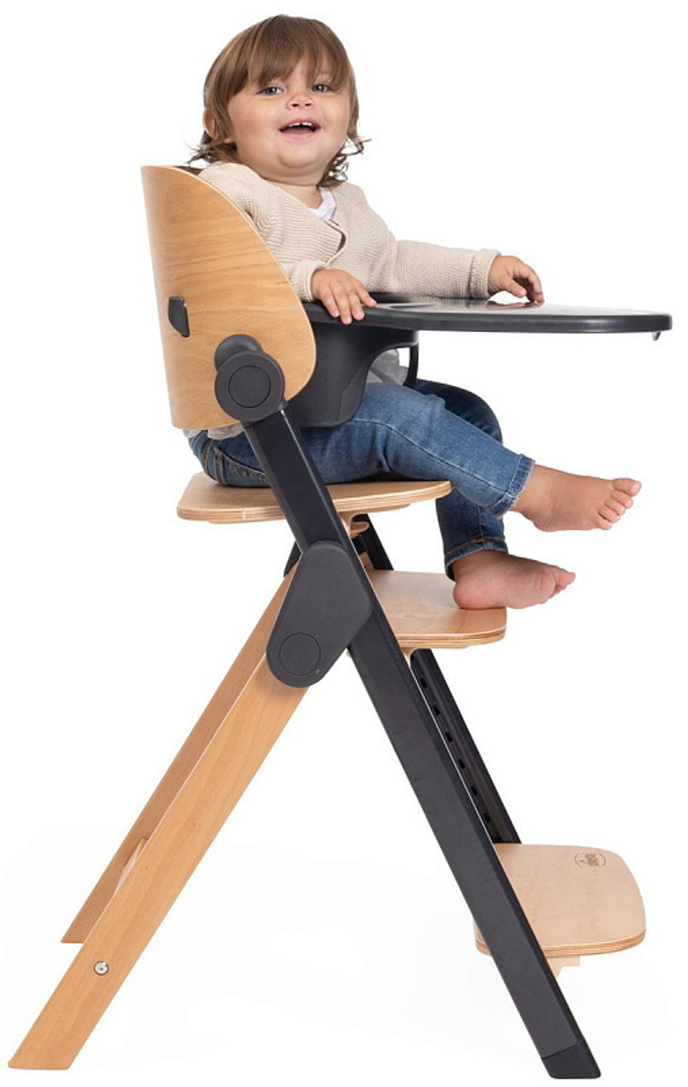 Стульчик для кормления Chicco Meraviglia растущий Ebony-черный