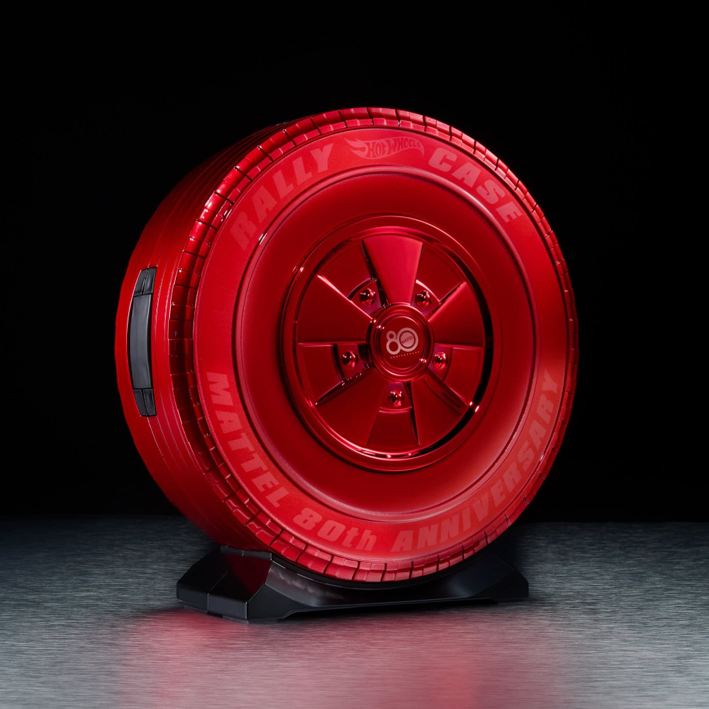 Mattel 80th Anniversary Hot Wheels Original 16 Rally Case Set (2025)