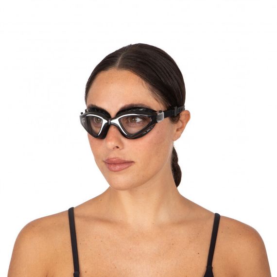 Очки для плавания Seac Lynx черный/белый