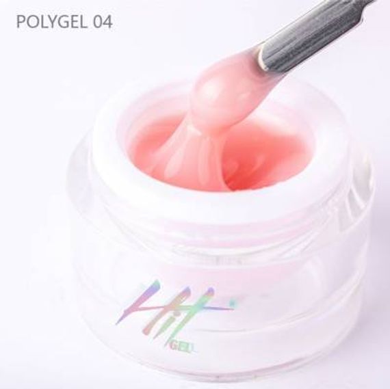 Polygel №04 ТМ &quot;HIT gel&quot;, 15 мл