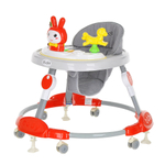 BAMBOLA Ходунки Зайчик (круглые) (6 силик.кол,игр.,муз) (67*67*55) Red/Красный