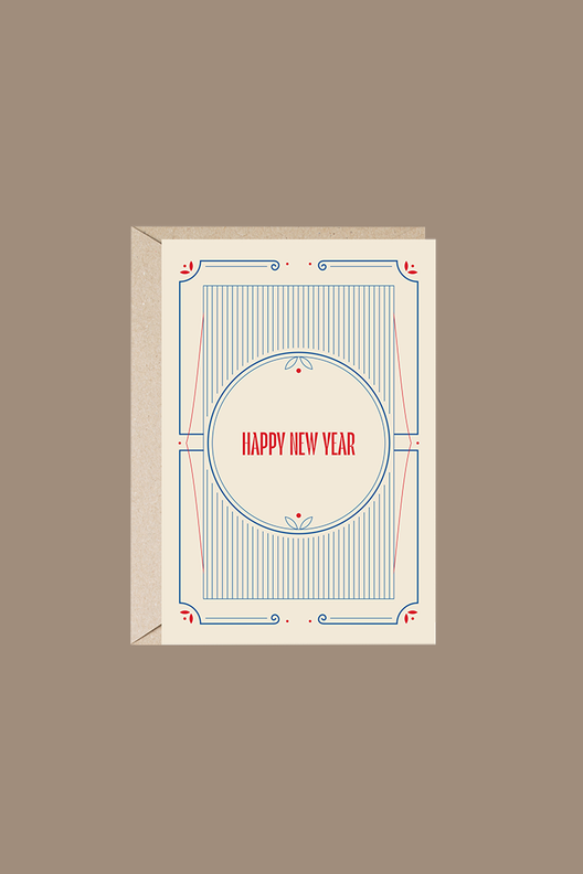 Открытка happy new year / Mitrozhe