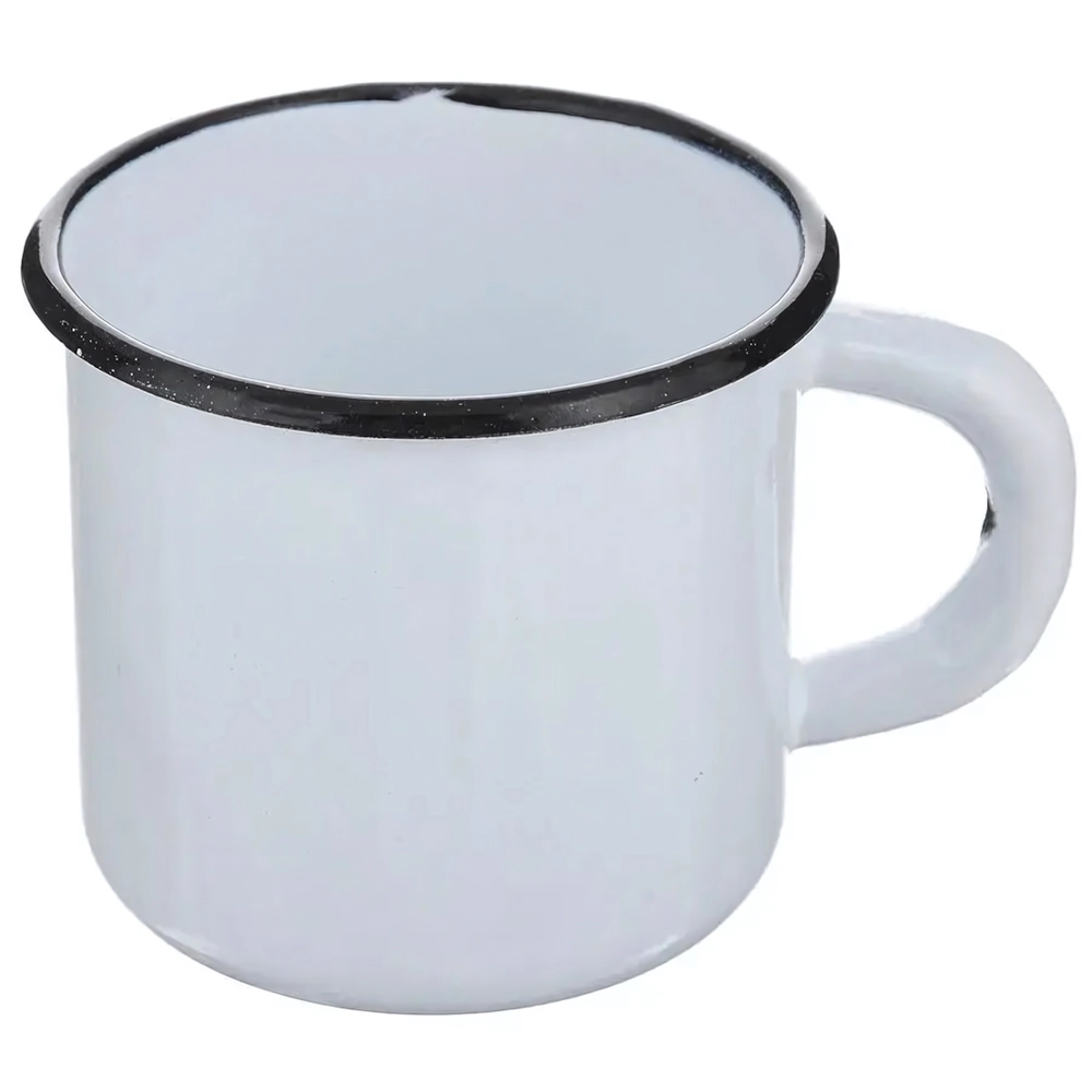 Кружка эмал 0,4л б/рис 0103