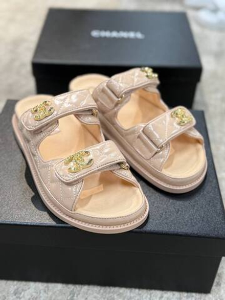 Шлепанцы CHANEL