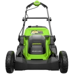 Газонокосилка аккумуляторная Greenworks GD40LM411 40В (1 x 5 Ач, ЗУ) нож 41 см, 2521007UG