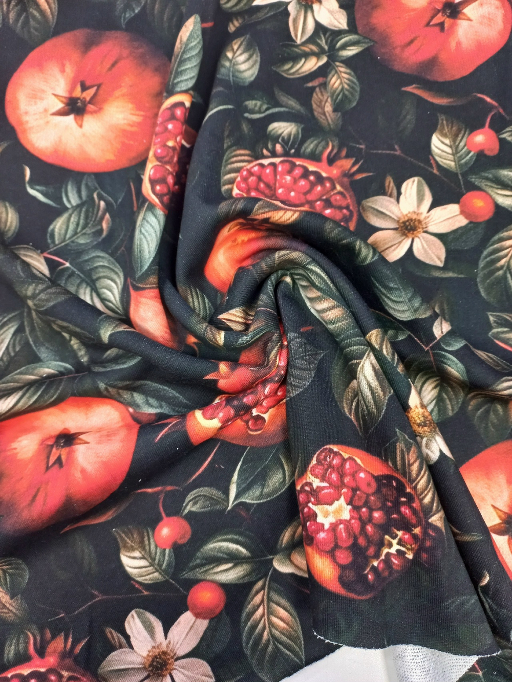 Футер 3х нитка петля Гранаты