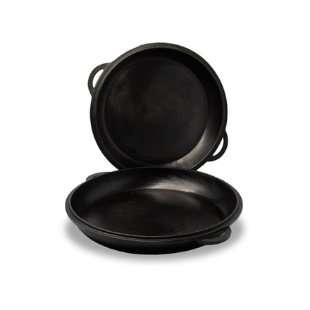 Чугунная сковородка гриль