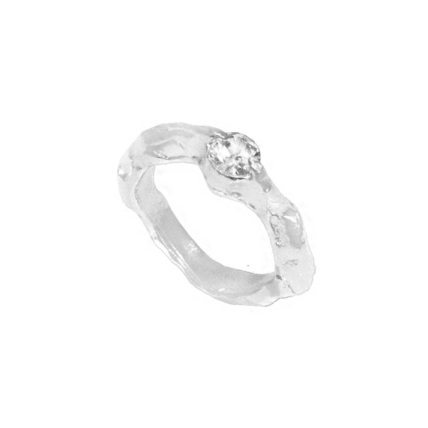 Кольцо White Melt Ring