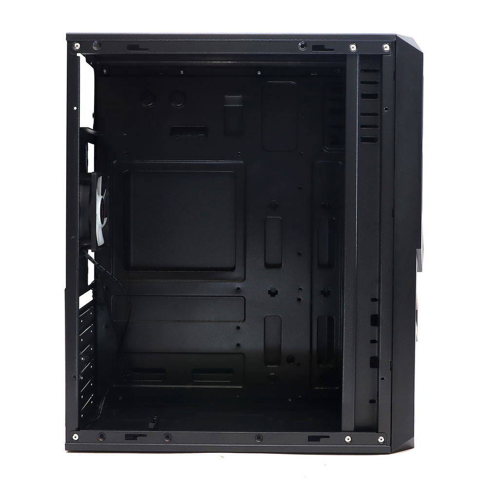 Корпус TESLA 3241U3BF, Без БП, ATX, чёрный, 1xFAN, 2xUSB2, 1xUSB3 (TSL-3241U3-BF)