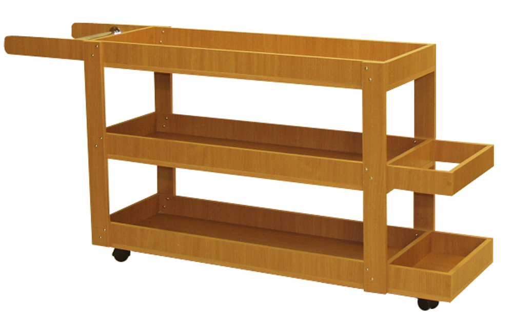 Стеллаж для спортинвентаря на колесах