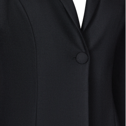 Жакет с фигурным рукавом из поливискозы