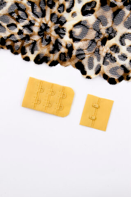 Застежка для бюстгальтера папайя с крючками 2х3