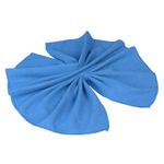 AuTech Вафельное полотенце для протирки,оверлоченное, 50*80см, синее, 330гр/м2