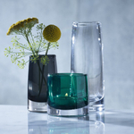 Ваза Stems 16 см серая