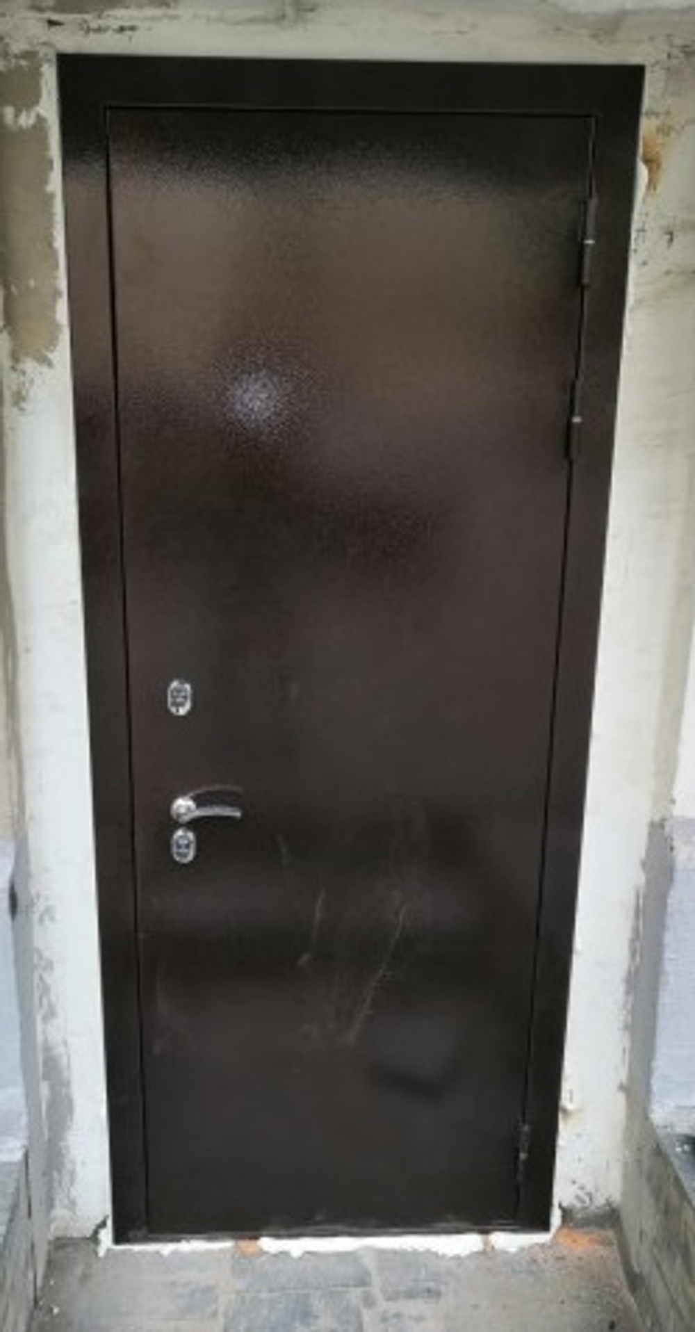 Входная дверь уличная дверь с терморазрывом Рекс Термо-м Металл/Металл