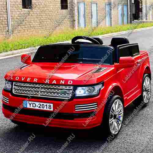 Детский электромобиль "Lover Rand YD-2018" красный