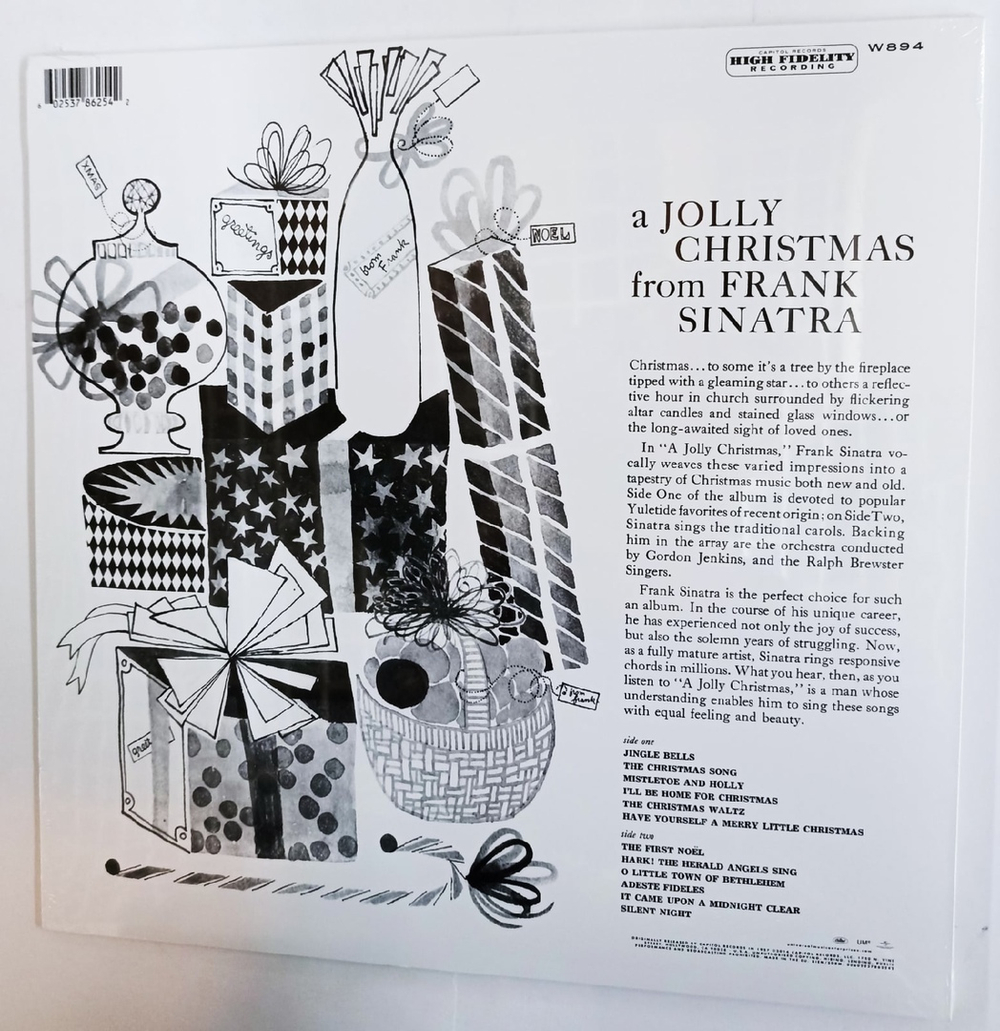Frank Sinatra. A Jolly Christmas From Frank Sinatra рождественская музыка