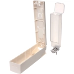 Дозатор для жидкого мыла настенный 400 мл белый ZA607W