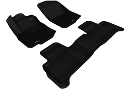 Коврики салона Sotra 3D Lux для Mercedes-Benz W166/C292 2015- GLE-Class черные. Артикул ST 74-00604
