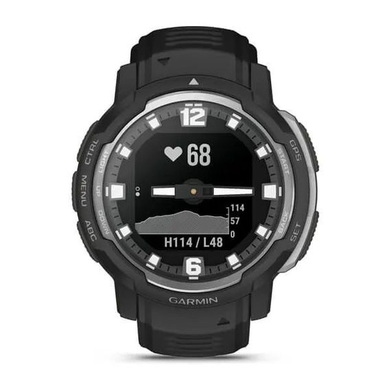 Умные часы Garmin INSTINCT CROSSOVER - Standard Edition, черный