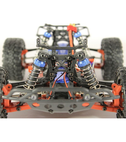 Радиоуправляемый шорт-корс Remo Hobby Rocket Brushless UPGRADE V2.0 (красный) 4WD 2.4G 1/16 RTR