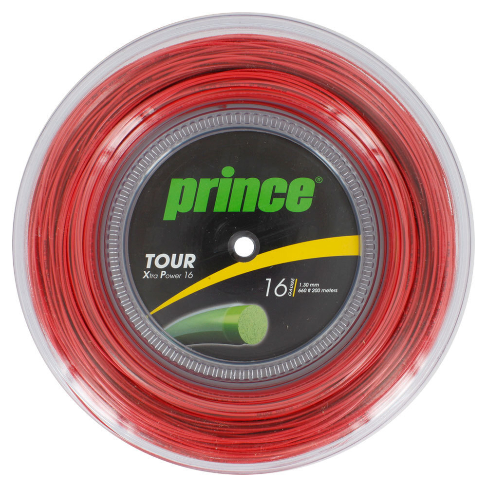 Теннисные струны Prince Tour Xtra Power 17 (200 m) - красный