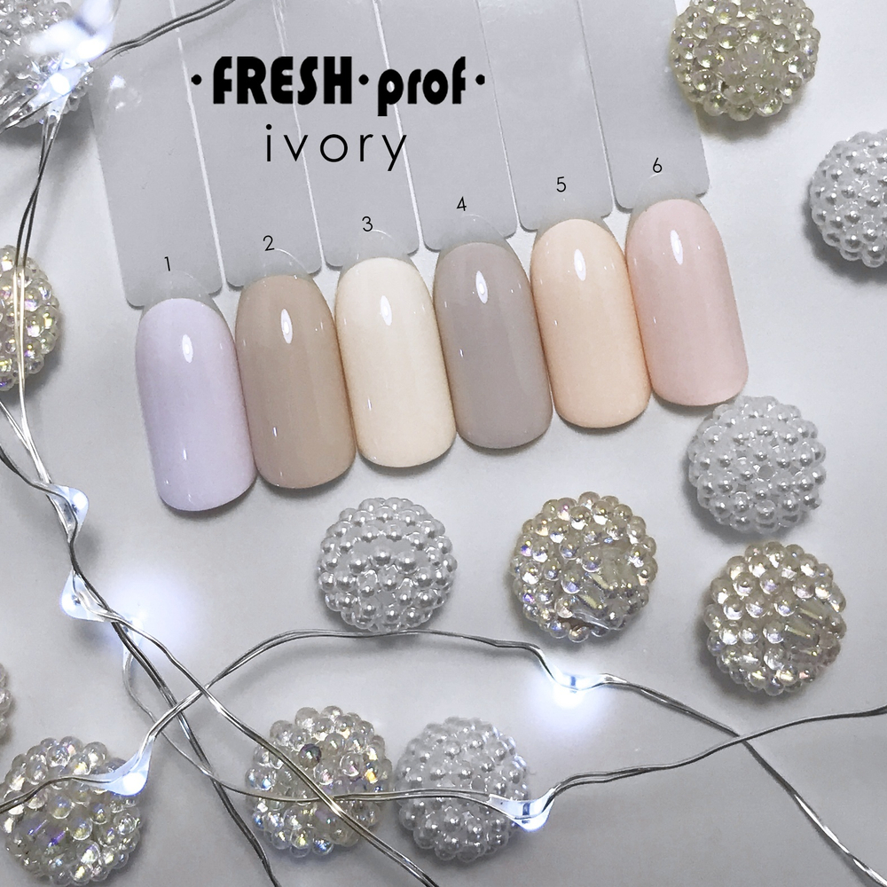 Гель лак Fresh prof IVORY 10мл №01