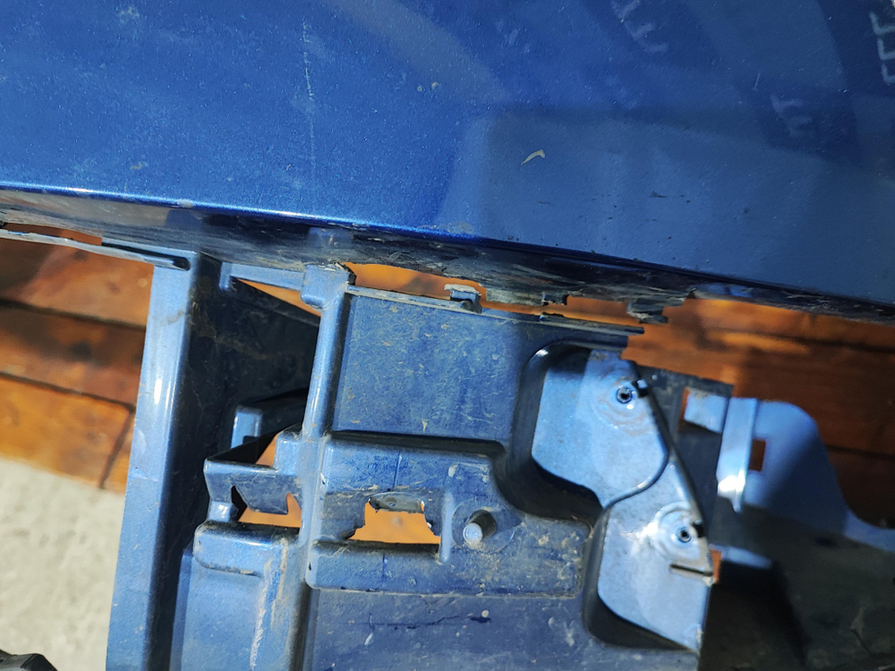 Бампер передний Skoda Octavia 3 (A7) 17-20 Б/У Оригинал 5EU807221F