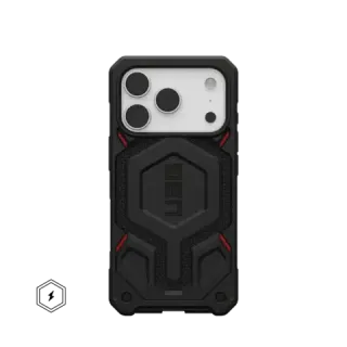 UAG Monarch Pro Kevlar® with MagSafe Series Case for Apple iPhone 17 Pro Kevlar Black (Чёрный)