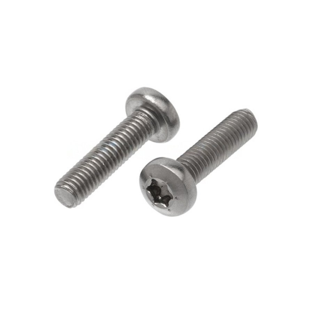 Винт DIN 7985 А2 M 2х8 Tх6 с полукруглой головкой, шлиц TORX в упак 1000 шт