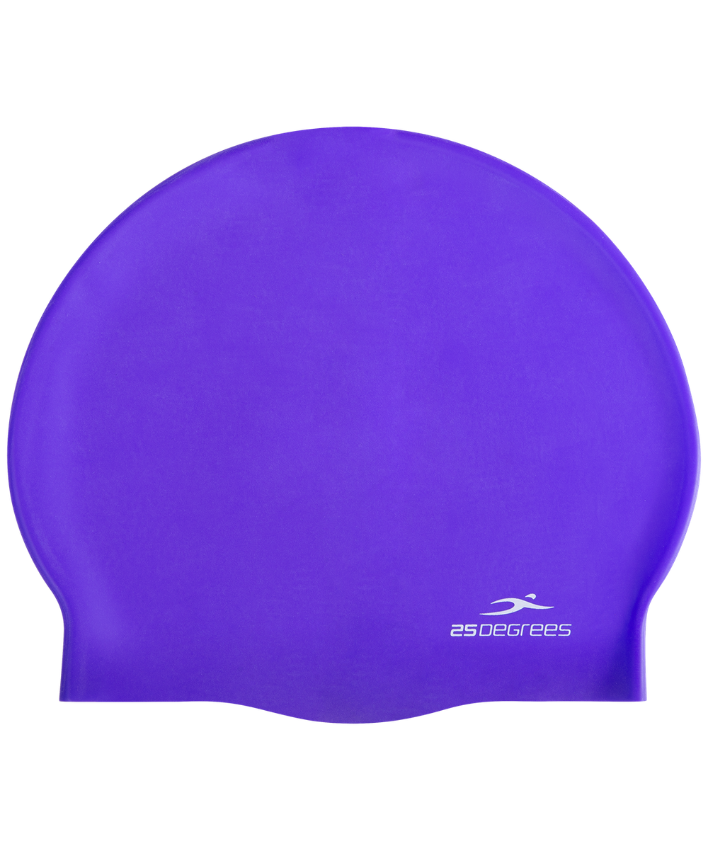 Шапочка для плавания Nuance Purple, силикон