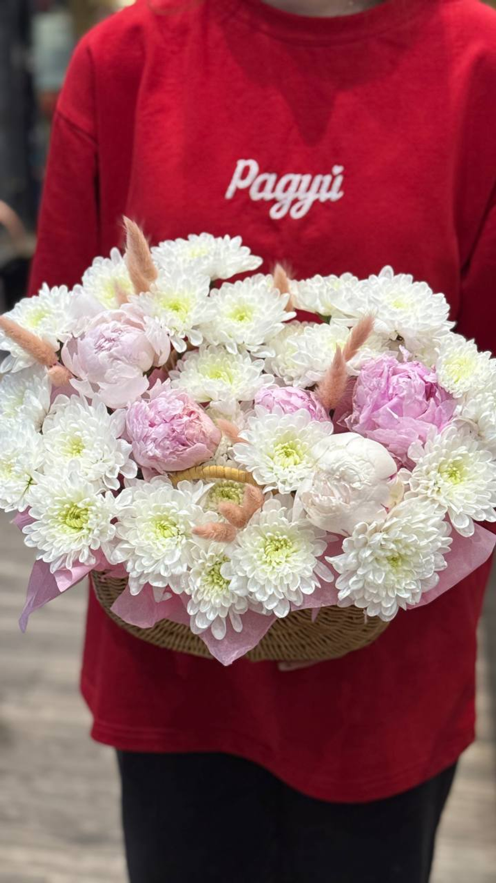 Композиция в корзинке