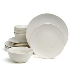 НАБОР ОБЕДЕННЫЙ BRONCO "CONCEPT" НА 4ПЕР. 12 ПР. БЕЖЕВЫЙ