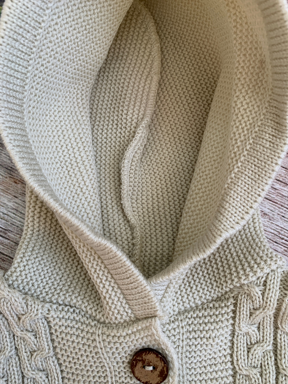 Комбинезон вязаный с капюшоном "АйШах" (штанишки) (Цвет: Синий, Размер: 26)