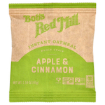 Bob's Red Mill, Овсянка быстрого приготовления, цельнозерновые, яблоко и корица, 6 пакетиков по 45 г (1,59 унции)