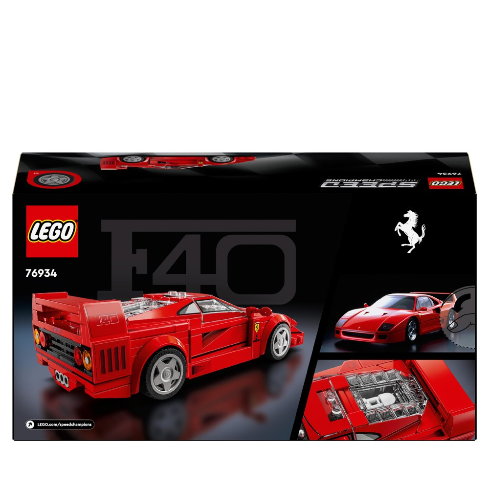 LEGO Speed Champions - Суперкар Ferrari F40 76934
