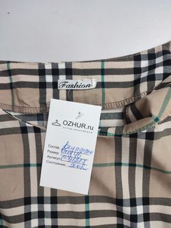 Блуза Fashion в клетку 46 размер