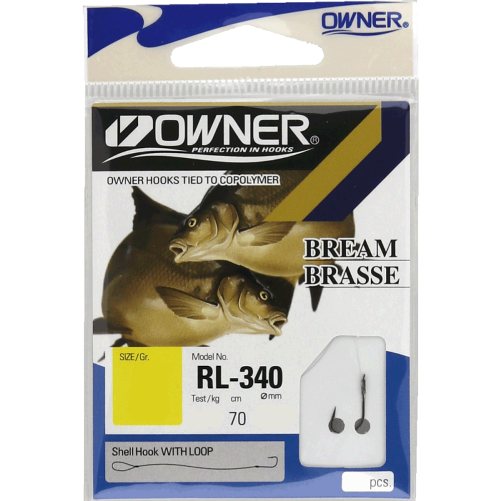 Крючки с поводками Owner RL-340 №14