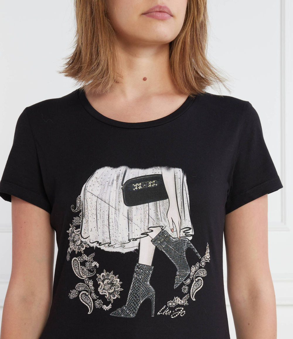 Футболка Liu Jo - черный(MF3272 J6409)